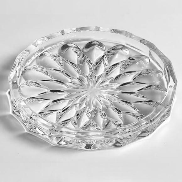 Althea Cut Gorham Crystal Coaster - Picture 1 of 6